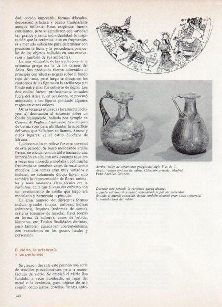LAMINA V18622: Vasijas fenicias de vidrio