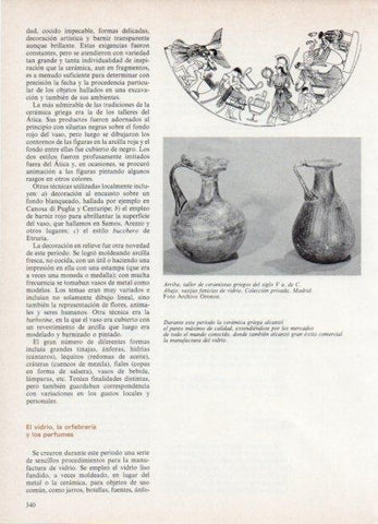LAMINA V18622: Vasijas fenicias de vidrio