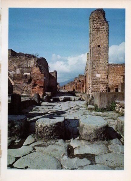 LAMINA V18557: Cruce de calles de Pompeya