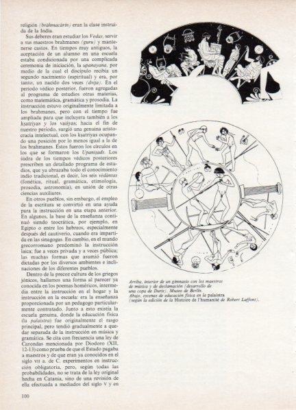 LAMINA V18547: Escenas de educacion fisica en la palaistra