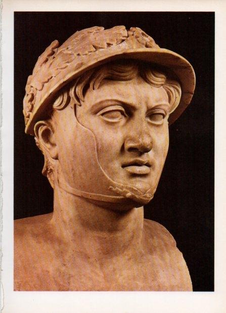 LAMINA V18610: Busto de Pirro rey de Egipto