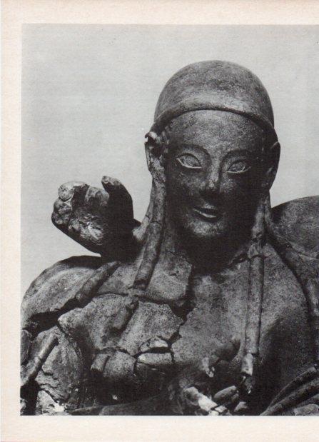 LAMINA V18578: Detalle del sarcofago de Cerveteri