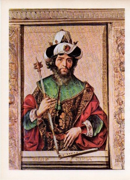 LAMINA V18581: El rey David por Alonso Berruguete