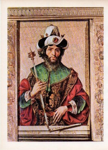 LAMINA V18581: El rey David por Alonso Berruguete