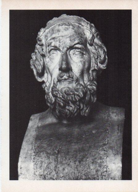 LAMINA V18583: Busto de Homero