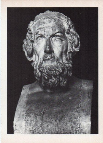 LAMINA V18583: Busto de Homero