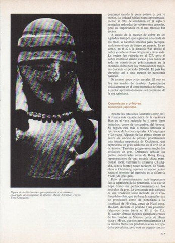 LAMINA V18713: Figura haniwa de un sirviente
