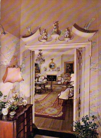 LAMINA V18843: The Drawing Room of  Boxwood in Atlanta, Georgia