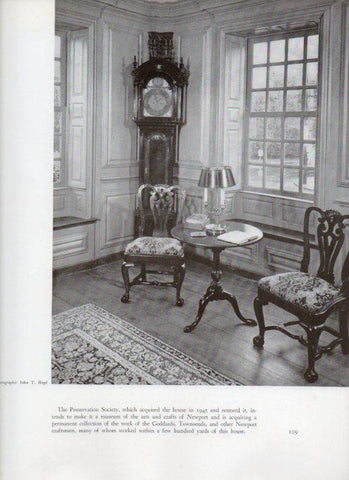 LAMINA V18845: The Northeast Parlor of The Hunter House in Newport, Rhode Island