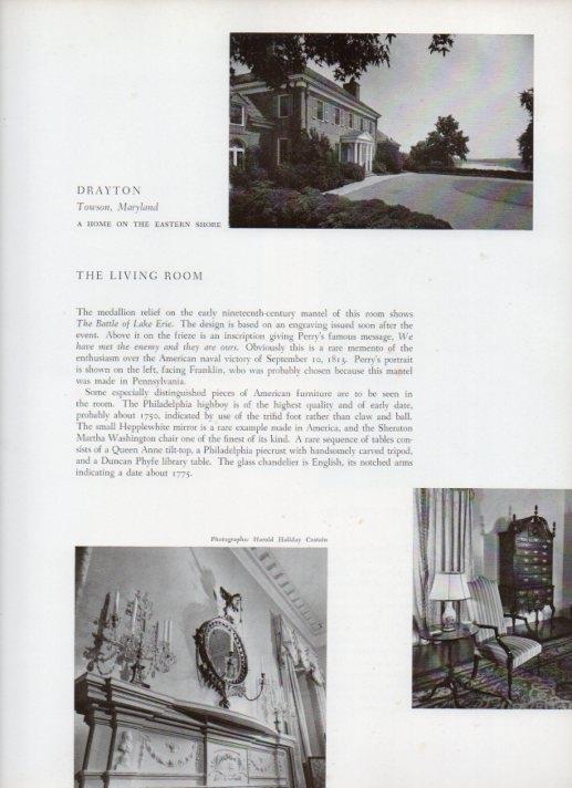 LAMINA V18847: Drayton in Towson, Maryland