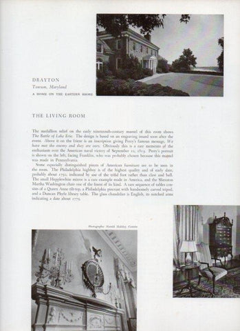 LAMINA V18847: Drayton in Towson, Maryland