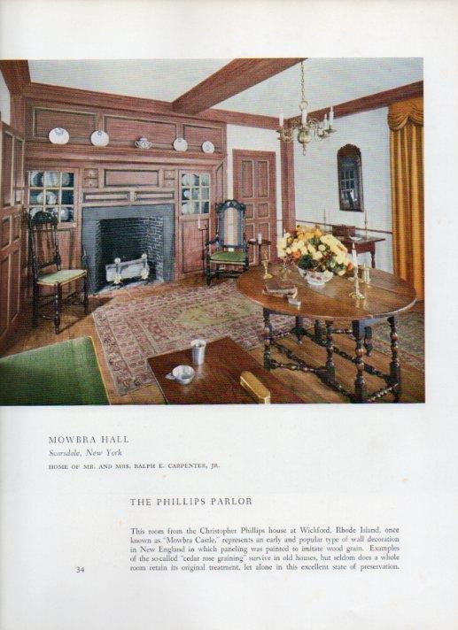 LAMINA V18807: The Phillips Parlor of Mowbra Hall in Scarsdale, New York
