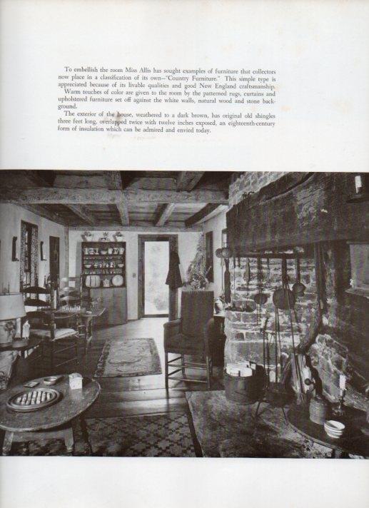 LAMINA V18809: The long room of The Ogden House in Fairfield, Connecticut