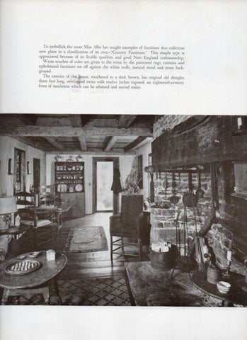 LAMINA V18809: The long room of The Ogden House in Fairfield, Connecticut