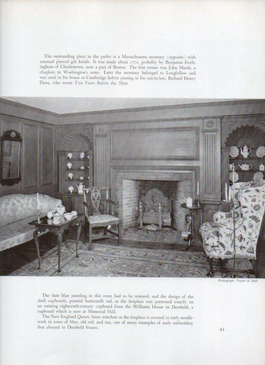 LAMINA V18812: The Parson Ashley House in Deerfield, Massachussets