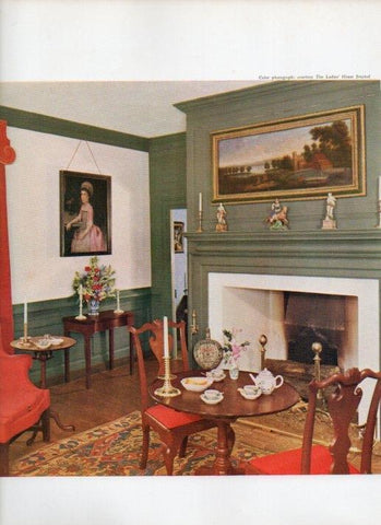 LAMINA V18816: The parlor of Brush-Everard House in Williamsburg, Virginia