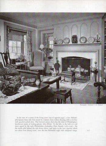 LAMINA V18849: The Living Room of The House in Cryn Mawr in Pennsylvania