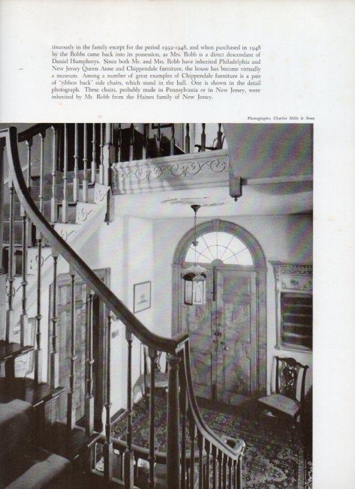 LAMINA V18875: The Stair Hall of Pont Reading in Ardmore, Pennsylvania