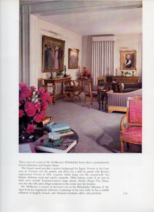 LAMINA V18878: The Drawing Room. Home of P. Mcilhenny in Rittenhouse Square, Philadelphia