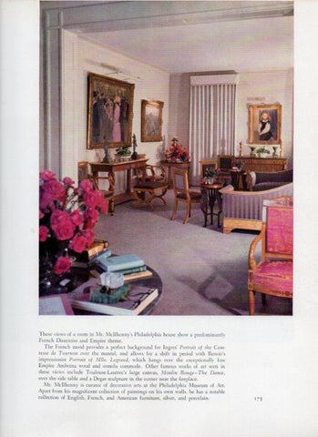 LAMINA V18878: The Drawing Room. Home of P. Mcilhenny in Rittenhouse Square, Philadelphia