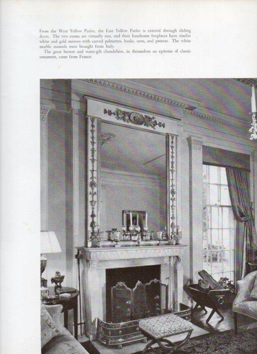 LAMINA V18882: The West Yellow Parlor of Andalusia in Bucks County, Pennsylvania