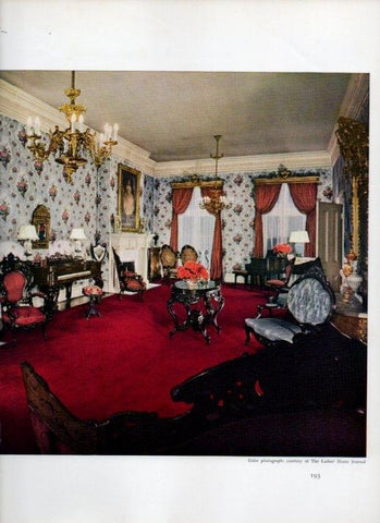 LAMINA V18887: The Parlor of Belle Meade in Nashville, Tennessee
