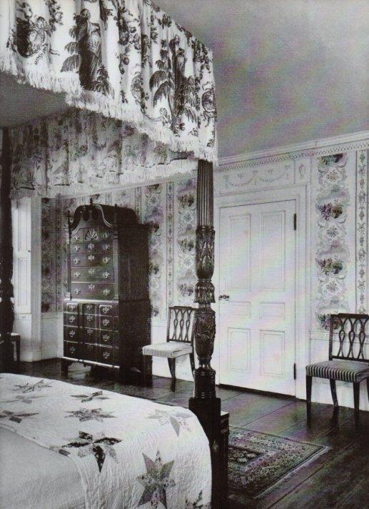 LAMINA V18874: The Southeast Chamber of The Peirce-Nichols House in Salem, Massachusetts