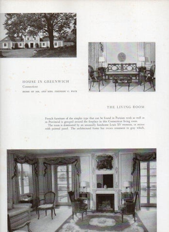 LAMINA V18853: Home of Frederic C. Peck in Greenwich, Connecticut