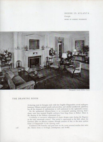 LAMINA V18854: Home of Robert Woodruff in Georgia, Atlanta