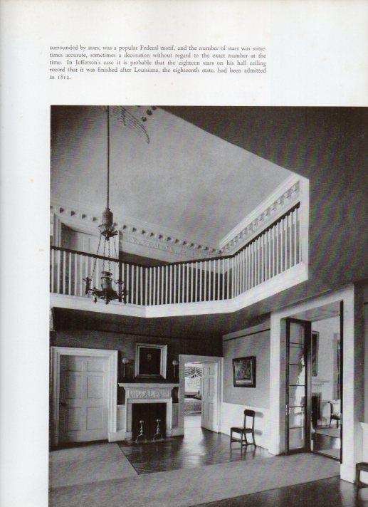 LAMINA V18860: The Hall of Monticello in Charlottesville, Virginia