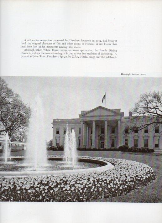 LAMINA V18862: The White House in Washington D.C.
