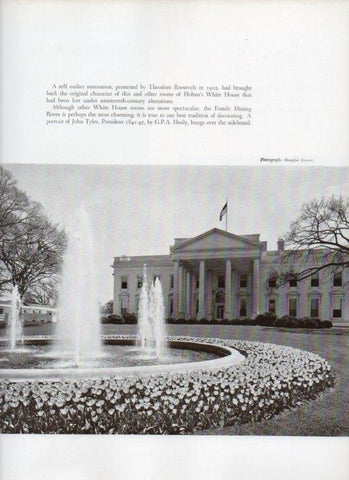 LAMINA V18862: The White House in Washington D.C.