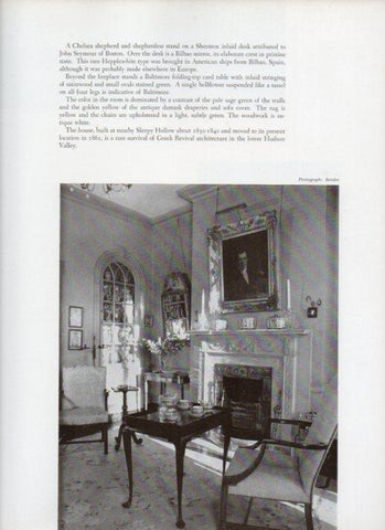 LAMINA V18867: The Porcelain Room. Home of Giles Whiting in Scarborough, New York