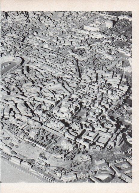 LAMINA V18743: Maqueta de la Roma antigua I
