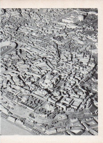 LAMINA V18743: Maqueta de la Roma antigua I