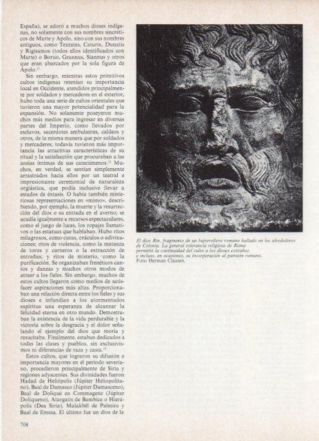 LAMINA V18747: El dios Rin bajorrelieve