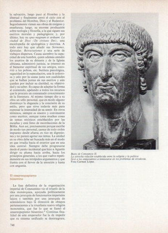 LAMINA V18755: Busto de Constancio II