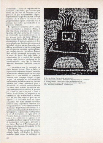 LAMINA V18718: Faro de Ostia mosaico