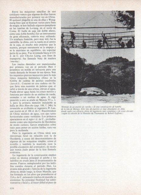 LAMINA V18721: Montaje de un puente de cuerda en Isla de Borneo