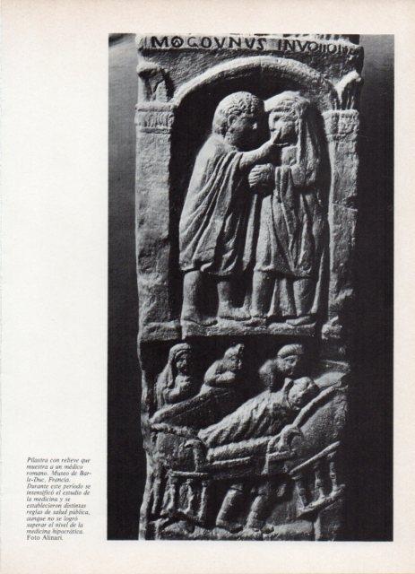 LAMINA V18725: Medico romano pilastra, Museo de Barle-Duc
