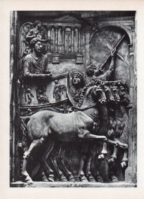LAMINA V18728: Entrada en Roma del emperador Marco Aurelio, Museo Nuevo