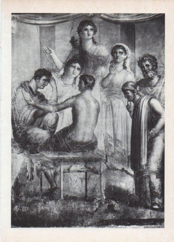 LAMINA V18735: Fresco de Herculano Admeto y Alcestes