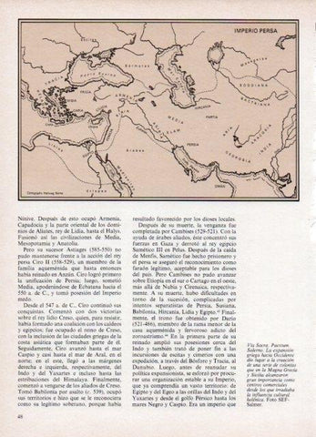 LAMINA V18787: Mapa del imperio Persa