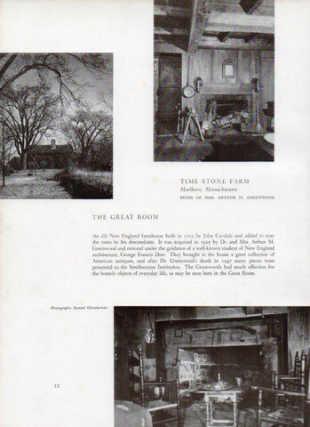 LAMINA V18796: Time stone Farm. Home of Arthur M. in Greenwood, Marlboro