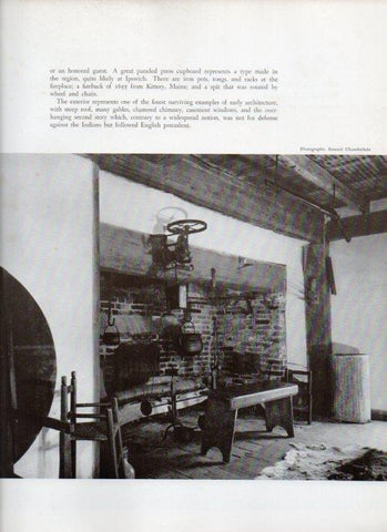 LAMINA V18798: The keeping room of The Ironmaster's house in Saugus, Massachusetts