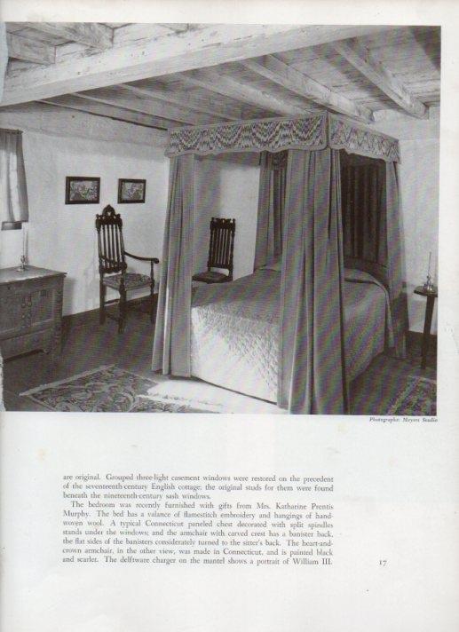 LAMINA V18799: The South Chamber of Buttolph-Williams house 1692 in Wethersfield, Connecticut