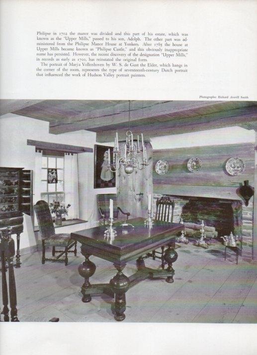 LAMINA V18801: The foro room of Philipse Castle in Irvington, New York