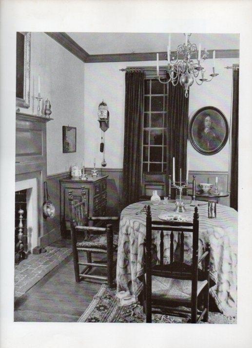 LAMINA V18802: The Dining Room of West St. Mary's Manor in St. Mary's County, Maryland