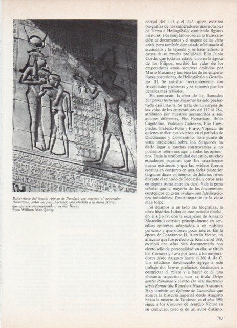 LAMINA V18765: Bajorrelieve del templo egipcio de Dandara