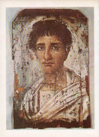LAMINA V18766: Retrato romano del siglo II, Hawara